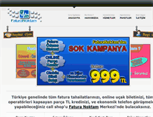 Tablet Screenshot of faturanoktam.com